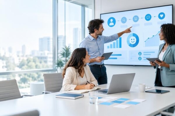 découvrez comment créer une stratégie de contenu centrée sur vos clients pour répondre à leurs besoins, renforcer leur engagement et atteindre vos objectifs.